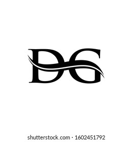 Initial DG Letter Logo Design Vector Template. DG Logo Design