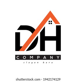 Ursprüngliches DH-Immobilienlogo