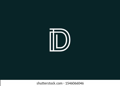 Initial DI ID Letter Logo Design Vector Template. Monogram and Creative Alphabet D I Letters icon Illustration.