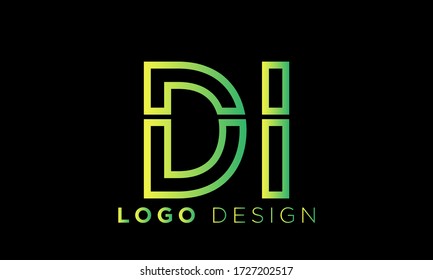 Initial DI or ID Letter Logo With Creative Modern Business Typography Vector Template. Creative Letter DI or ID Logo Vector.
