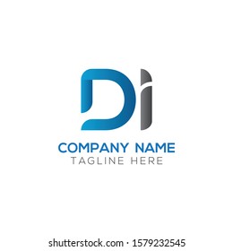 Initial DI Letter Logo With Creative Modern Business Typography Vector Template. Creative Letter DI Logo Vector.