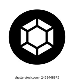 Initial Diamond Logo combine with letter O vector template
