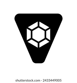 Initial Diamond Logo combine with letter V vector template