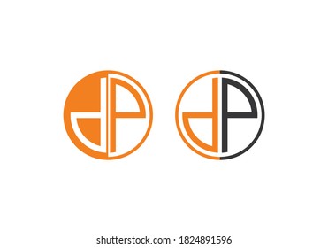 Initial DP Letter Creative Modern Business Typography Vector Template. Creative Letter DP Logo Vector.