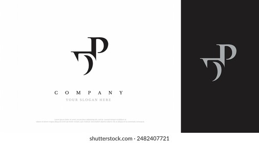 Initial DP Logo Design Vector 
