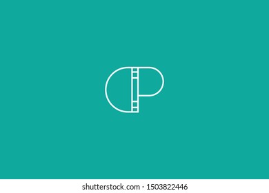 Initial DP PD Letter Logo Design Vector Template. Monogram and Creative Alphabet D P Letters icon Illustration.