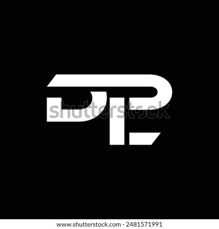 Initial DPL Geometric Monogram Business Creative Modern Logo