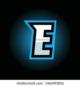 Initial E Esport Logo Design Template Inspiration