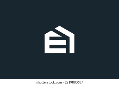 Initial E Letter Real Estate Logo Template, Icon, Symbol - Vector. eps10.