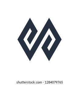 initial E logo EP symbol E