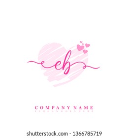 Initial EB handwriting logo