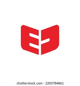 Initial ED or EC logo concept vector. Creative Icon Symbol Pro Vector