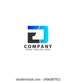 Initial ED Logo Desing Inspiration