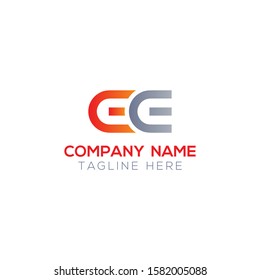 Initial EE Letter Linked Logo. Creative Letter EE Modern Business Logo Vector Template. Initial EE Logo Template Design