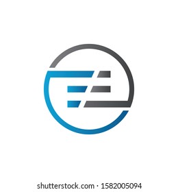 Initial EE Letter Linked Logo. Creative Letter EE Modern Business Logo Vector Template. Initial EE Logo Template Design