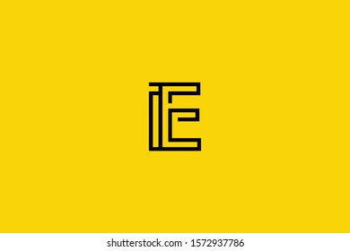 Initial EI IE Letter Logo Design Vector Template. Monogram and Creative Alphabet E I Letters icon Illustration.