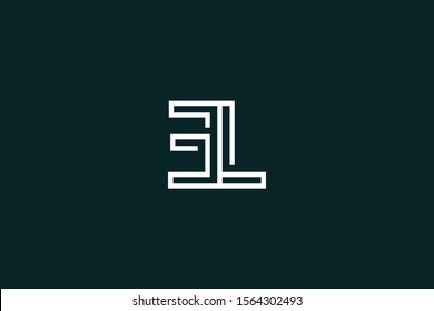 Initial EL LE Letter Logo Design Vector Template. Monogram and Creative Alphabet E L Letters icon Illustration.