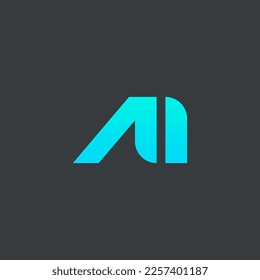 Initial Elegant Letter AI Logo.