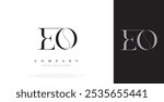 Initial EO Logo Design Vector 