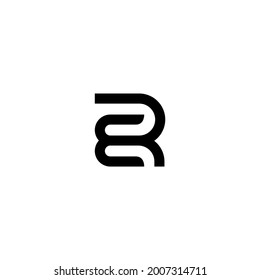 Initial ER RE Logo Design Inspiration