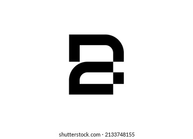 Initial RE ER modern monogram and elegant logo design, Professional Letters Vector Icon Logo on background.