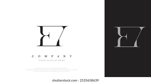 Initial EY Logo Design Vector 