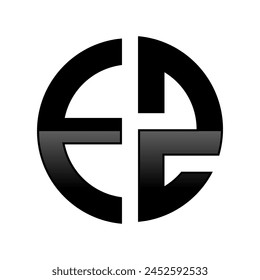 Logo EZ inicial en forma de círculo