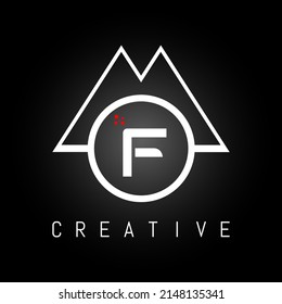 Initial F letter Logo Design vector Template. Creative F Logo Design.