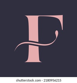 Vector de plantilla de diseño del logotipo de la letra F inicial