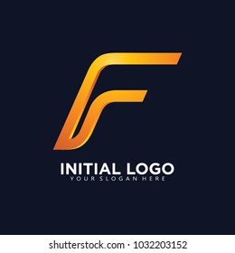 Initial-F-Modern-Logo-Symbol