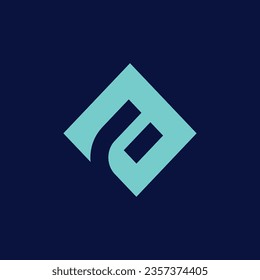 Initial F Modern Logo Icon