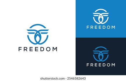 Inicial F Wings Liberdade, Inspiração de design de logotipo