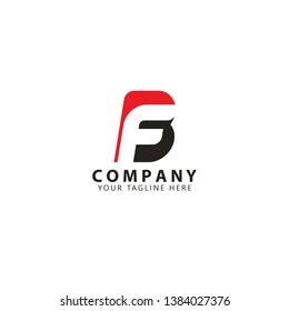 Initial FB Logo Design Vector