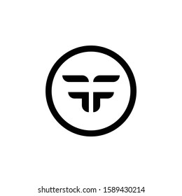 Initial FF Letter Linked Logo. Creative Letter FF Modern Business Logo Vector Template. FF Logo Design