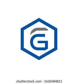 Initial FG Letter Linked Logo. Creative Letter FG Modern Business Logo Vector Template. FG Logo Design