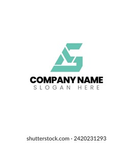 Logo de la letra FG inicial o plantilla vectorial de diseño de logotipo GF. Resumen creativo Ilustración del vector de diseño del logotipo FG