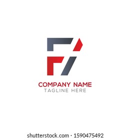 Initial FI Letter Linked Logo. Creative Letter FI Modern Business Logo Vector Template. FI Logo Design