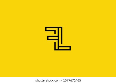 Initial FL LF Letter Logo Design Vector Template. Monogram and Creative Alphabet F L Letters icon Illustration.