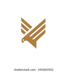 Initial FM Falcon Logo Or Icon. EPS 10