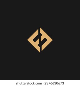 Initial FNF Letter Linked Logo, Creative Letter FNF Modern Business Logo Vector Template,