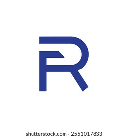 initial fr letter logo design, fr logo vector template, initial rf letter logo design, rf iocn design vector