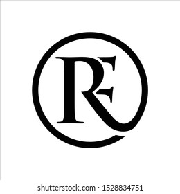 Initial FR Or RF Logo
