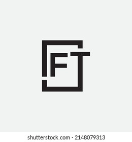 INITIAL FT LOGO CONCEPT VECTOR
