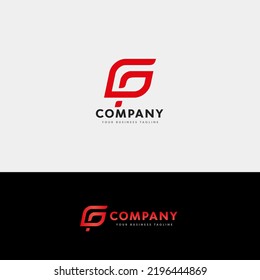 Initial G Elegant Logo Design Initial Stock Vector (Royalty Free ...