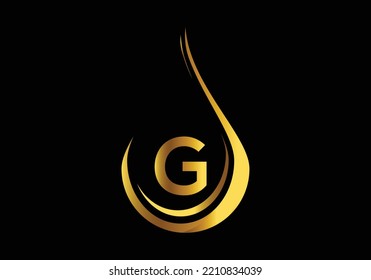 Initial G Letter alphabet with  Butterfly Logo. Black and white Butterfly Sign Concept Template.