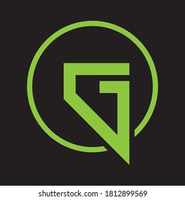 Logotipo inicial de la letra G Hermoso diseño de logotipo minimalista para marca
