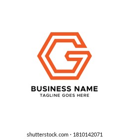 Initial G Letter Logo Vector Design