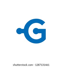 initial G letter G technology  
