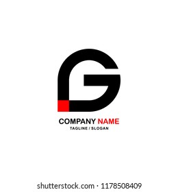 Initial G Logo Design Creative Inspiration Stock Vector (Royalty Free ...