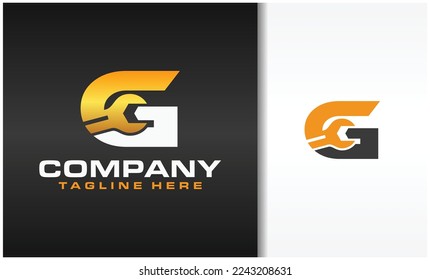 the  initial G wrench logo